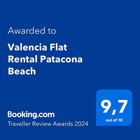 Valencia Flat Rental Patacona Beach Esterno foto