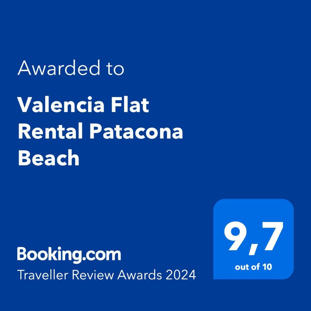 Valencia Flat Rental Patacona Beach Esterno foto